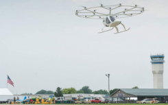 Volocopter2X飞机完成了它在的首次公开载人试飞