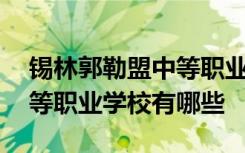 锡林郭勒盟中等职业学校名单 排名最好的中等职业学校有哪些