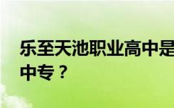 乐至天池职业高中是公办还是民办院校 还是中专？