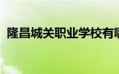 隆昌城关职业学校有哪些专业 哪个专业好？