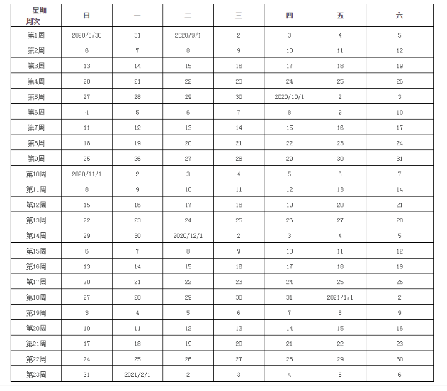 2022贵港中小学寒假放假时间安排