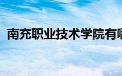 南充职业技术学院有哪些专业 哪个专业好？