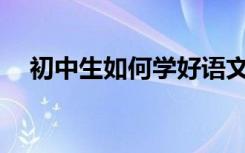 初中生如何学好语文？有哪些学习方法？