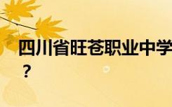 四川省旺苍职业中学就业前景如何 包括就业？