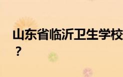 山东省临沂卫生学校2022年的年学费是多少？