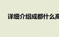 详细介绍成都什么高中中考能考500分？