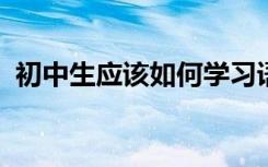 初中生应该如何学习语文 有哪些学习技巧？