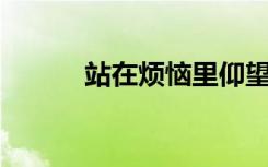 站在烦恼里仰望幸福作文800字