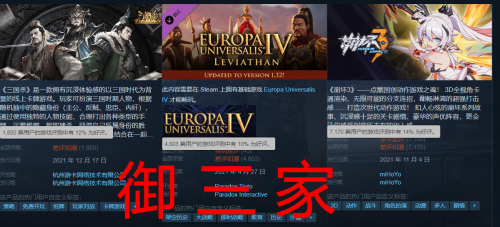 两天之内登顶steam榜首，玩家：楞着干嘛，还不赶紧打差评