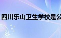 四川乐山卫生学校是公办还是民办？可靠吗？