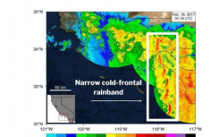 新研究提高了对南加州强烈冬季降雨的理解