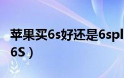 苹果买6s好还是6splus好（如何鉴别苹果6S/6S）