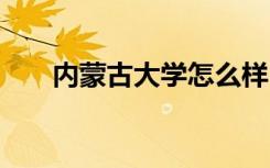 内蒙古大学怎么样 内蒙古大学好不好