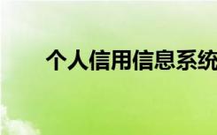 个人信用信息系统中的专项信息包括