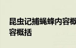 昆虫记捕蝇蜂内容概括 关于昆虫记捕蝇蜂内容概括