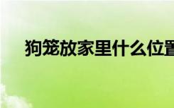 狗笼放家里什么位置好 狗笼放家里哪里