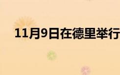 11月9日在德里举行国际推广梵语的会议