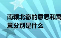 南辕北辙的意思和寓意 南辕北辙的意思和寓意分别是什么