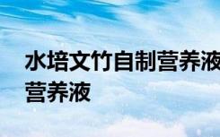 水培文竹自制营养液方法 怎么制作水培文竹营养液