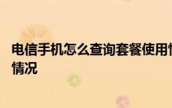 电信手机怎么查询套餐使用情况 电信手机怎样查询套餐使用情况