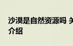 沙漠是自然资源吗 关于沙漠是不是自然资源介绍