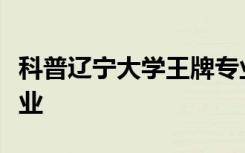 科普辽宁大学王牌专业及沈阳工业大学王牌专业