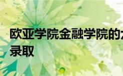 欧亚学院金融学院的六位同学被海外一流院校录取