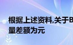 根据上述资料,关于B产品,计算的直接材料数量差额为元