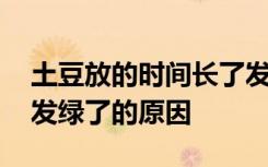 土豆放的时间长了发绿了 土豆放的时间长了发绿了的原因