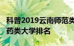 科普2019云南师范类大学排名及2019云南医药类大学排名