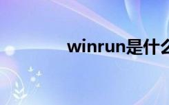 winrun是什么品牌的轮胎？