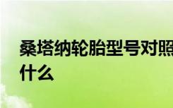 桑塔纳轮胎型号对照表 新桑塔纳轮胎型号是什么