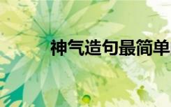 神气造句最简单的句子 神气造句