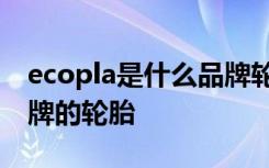 ecopla是什么品牌轮胎 ecolander是什么品牌的轮胎