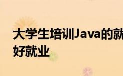 大学生培训Java的就业前景怎么样 究竟好不好就业