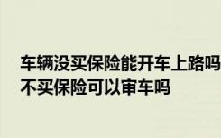 车辆没买保险能开车上路吗 汽车不买保险可以上路吗 汽车不买保险可以审车吗