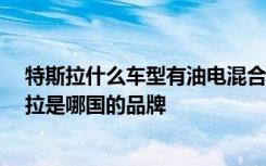 特斯拉什么车型有油电混合的 特斯拉有油电混合的吗 特斯拉是哪国的品牌