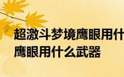 超激斗梦境鹰眼用什么类型武器 超激斗梦境鹰眼用什么武器