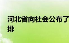 河北省向社会公布了2020年该省中考工作安排