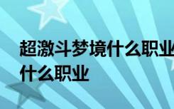 超激斗梦境什么职业好玩点 超激斗梦境都有什么职业