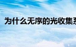 为什么无序的光收集系统会产生有序的结果