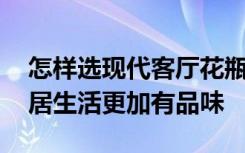 怎样选现代客厅花瓶 怎样选择家居花瓶让家居生活更加有品味