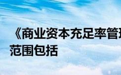 《商业资本充足率管理办法》定义的二级资本范围包括