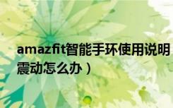 amazfit智能手环使用说明（amazfit米动健康手环闹钟不震动怎么办）