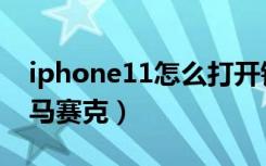 iphone11怎么打开钱包（iphone11怎么打马赛克）