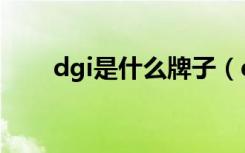 dgi是什么牌子（dgi是什么意思？）