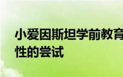 小爱因斯坦学前教育投资50万美元用于全球性的尝试