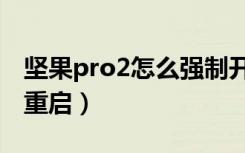 坚果pro2怎么强制开机（坚果pro2怎么强制重启）