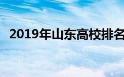 2019年山东高校排名 最新高职院校排行榜