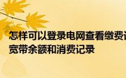 怎样可以登录电网查看缴费记录 怎样用电信营业厅app查询宽带余额和消费记录